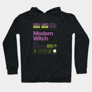 Modern Witch Nutritional Facts: Ingredients and Magical Powers Hoodie